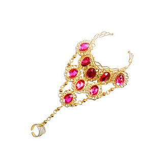 Dancewear Alloy Belly Dance Bracelet With Gems For Ladies(More Colors)