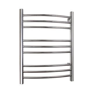 Warmly Yours Wall Mount Electric Towel Warmer   Riviera, Brushed Stainless