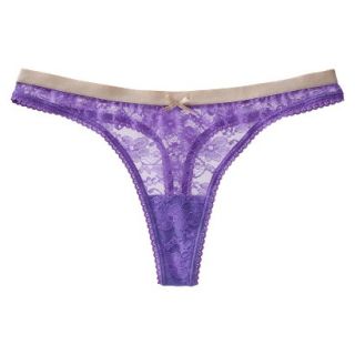 Xhilaration Juniors All Over Lace Thong Underwear   Verily Iris L