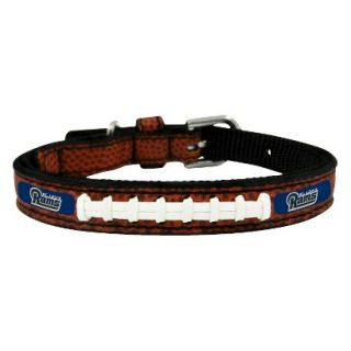 St. Louis Rams Classic Leather Toy Football Collar