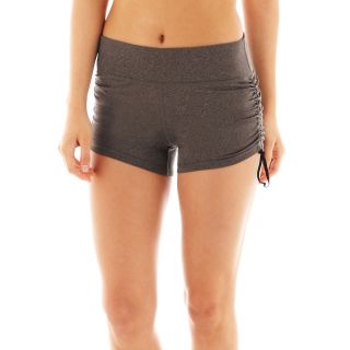 City Streets Cinched Shorts, Grey, Womens