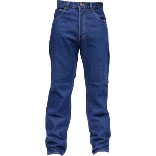 Key Traditional Fit Denim 5 Pocket Jean   42 Inch Waist x 32 Inch Inseam, Model