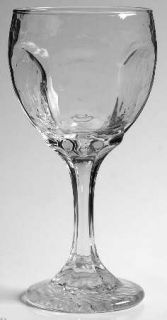 Libbey   Rock Sharpe Chivalry Clear White Wine   Heavy Textured Design, Clear