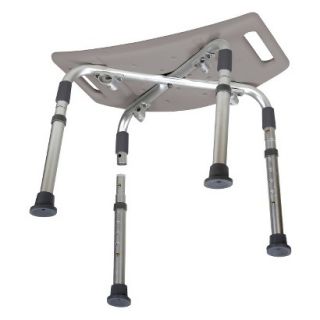 Drive Medical Gray Aluminum Bath Bench with Carry Bag   Standard