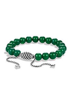 David Yurman Spiritual Beads Bracelet with Green Onyx   Green