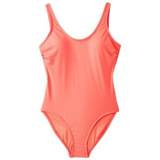 Xhilaration Juniors 1 Piece Swimsuit  Pink M