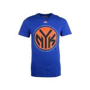 New York Knicks adidas NBA Go To Logo T Shirt