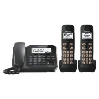Panasonic DECT 6.0 Plus Cordless Phone System (KX TG4772B) with Answering