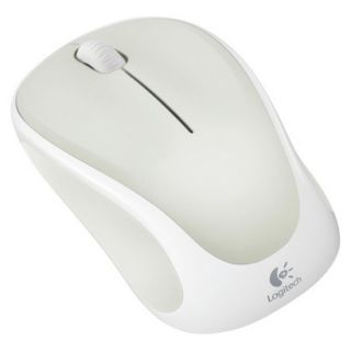 Logitech M317 Wireless Mouse   White/Gray (910 003798)