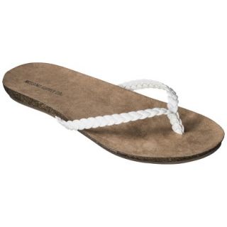 Womens Mossimo Supply Co. Odele Flip Flop   White 10
