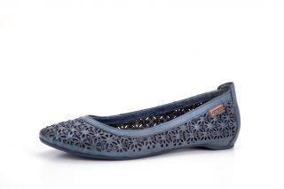 Womens Pikolinos Pisa 937 7465N   Blue Flats