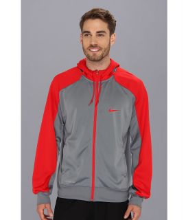 Nike Fan Hero Full Zip Hoodie Mens Sweatshirt (Gray)