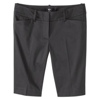 Mossimo Petites 10 Bermuda Shorts   Gray 4P