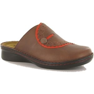 Naot Womens Encore Redwood Brown Orange Shoes, Size 38 M   35094 S2P