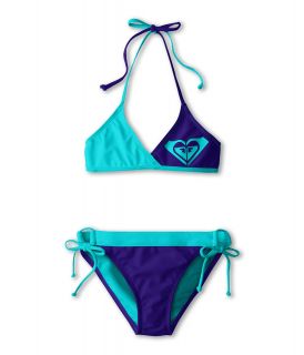 Roxy Kids Little Beauty Crossover Tri Set Girls Swimwear Sets (Multi)