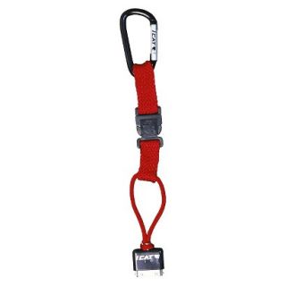 iCat Hang iT Carabiner Leash with Soft End Attachment for iPhone   Red (11015CP 