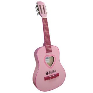 Schoenhut 6 String Acoustic Guitar (30)   Pink