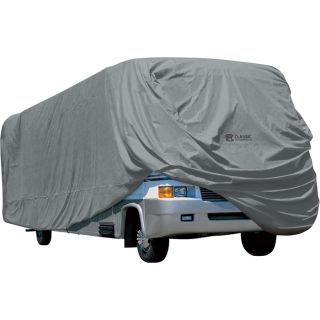 Classic Accessories PolyPro 1 Class A RV Cover   Fits 28ft. 30ft. RVs, Model 80 