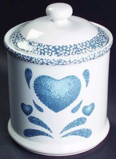 Corning Blue Hearts Flour Canister, Fine China Dinnerware   Corelle, Blue Hearts