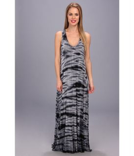 Brigitte Bailey Tye Dye V Neck Dress Womens Dress (Gray)