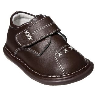 Little Boys Wee Squeak Cross Shoes   Brown 10