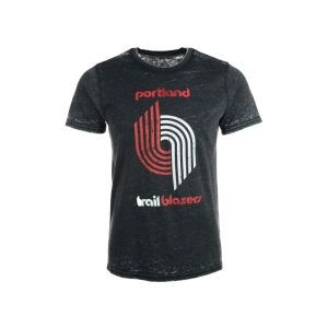 Portland Trail Blazers Industry Rag NBA Destructed Vintage T Shirt