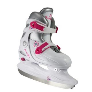 American Party Girl Adjustable Figure Skate   White (M 1 4)