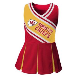 NFL Infant Toddler Cheerleader Set With Bloom 2T Chiefs