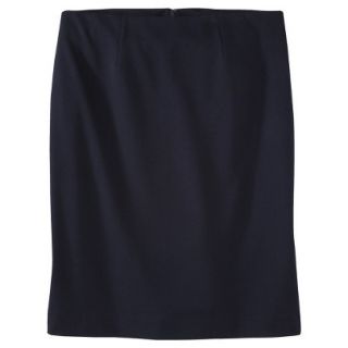 Merona Womens Plus Size Classic Pencil Skirt   Blue 20W