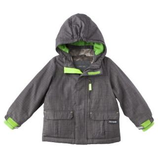 Cherokee Infant Toddler Boys Tech Jacket w/ 3M Thinsulate   Charcoal 12 M