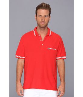 Members Only Tipped Collar Polo Shirt Mens Short Sleeve Pullover (Multi)