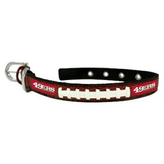 San Francisco 49ers Classic Leather Small Football Collar