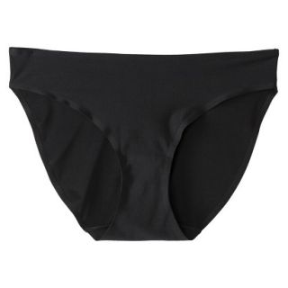 Gilligan & OMalley Womens Seamless Bikini   Ebony XL