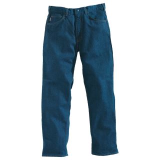 Carhartt Flame Resistant Relaxed Fit Denim Jean   44 Inch Waist x 30 Inch
