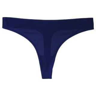 Gilligan & OMalley Womens Micro Bonded Thong   Oxygen Blue XS