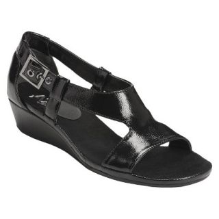 Womens A2 by Aerosoles Crown Chewls Sandal   Black Patent 6.5M
