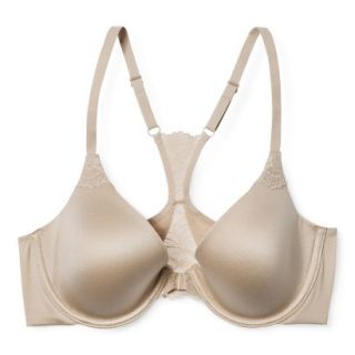Self Expressions By Maidenform Womens T Back Demi Bra 5650   Latte 34D