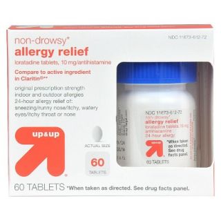 up&up Loratadine Allergy Relief Tablets   60 count