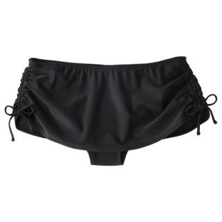 Merona Womens Swim Skirt Bottom  Black M
