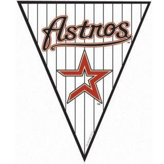 Houston Astros Baseball Pennant Banner