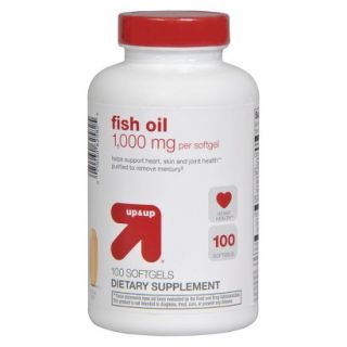 up&up Fish Oil 1000 mg Softgels   100 Count