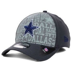 Dallas Cowboys New Era 2014 NFL Draft Graphite 39THIRTY Cap