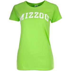 Missouri Tigers New Agenda NCAA Ladies Vertical Arch T Shirt