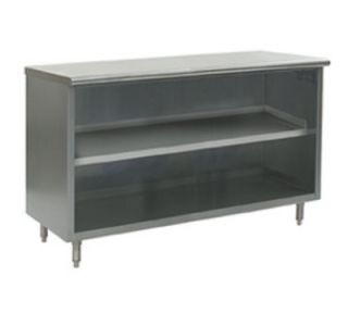 Eagle Group Stainless Plate Cabinet   Open Base, 15x120