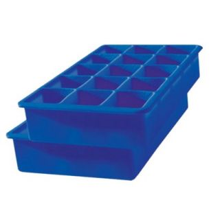 Tovolo Perfect Cube Tray   2 pk  Blue