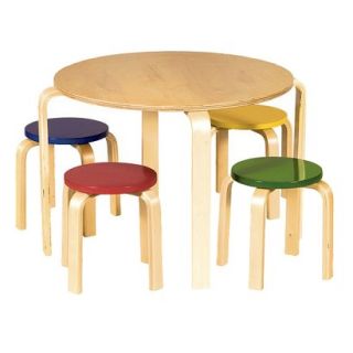 Kids Table and Chair Set Nordic Table and Chairs Set   Color