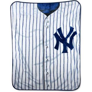 New York Yankees Northwest Company Plush Throw 50x60 Jersey