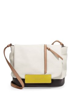 Round the Way Girl Messenger Bag, Swan White Multi   MARC by Marc Jacobs