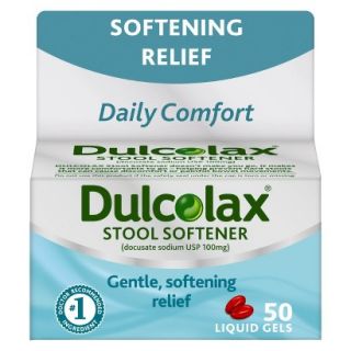 Dulcolax Stool Softener Liquid Gels   50 Count