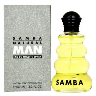 Mens Samba Natural by Perfumers Workshop Eau de Toilette Spray   3.4 oz